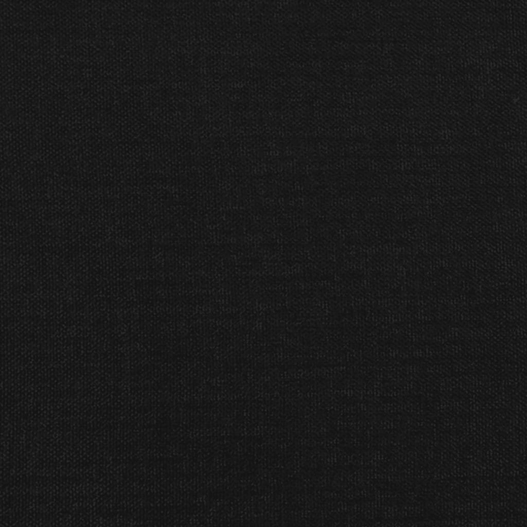 vidaXL Vzmetnica z žepkasto vzmetjo črna 90x190x20 cm blago