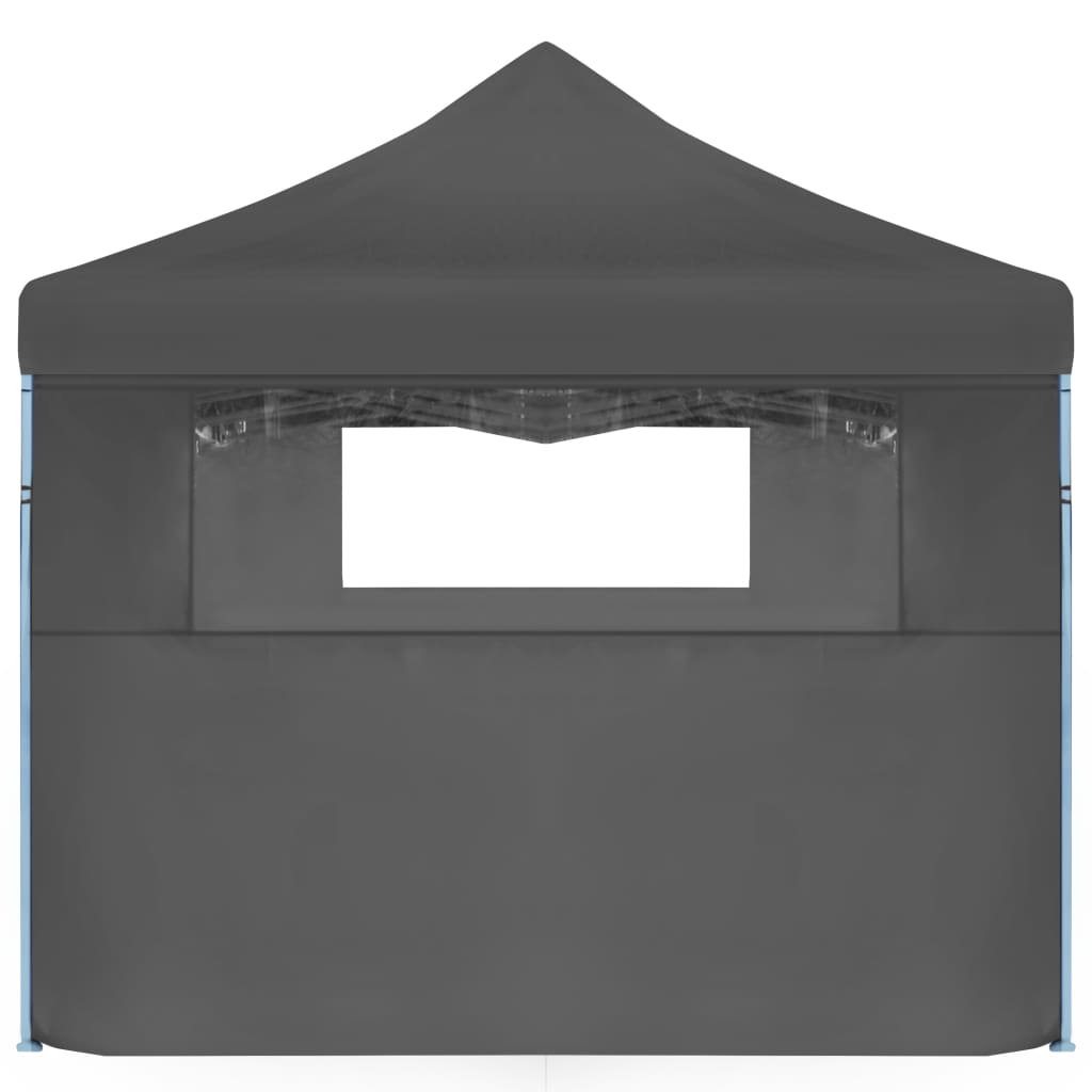 vidaXL Zložljiv pop-up vrtni šotor s 5 stranicami 3x9 m antraciten