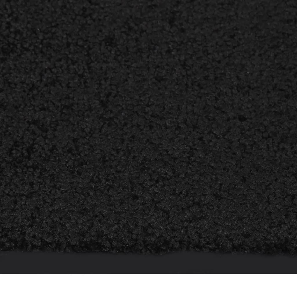 vidaXL Predpražnik črn 60x80 cm