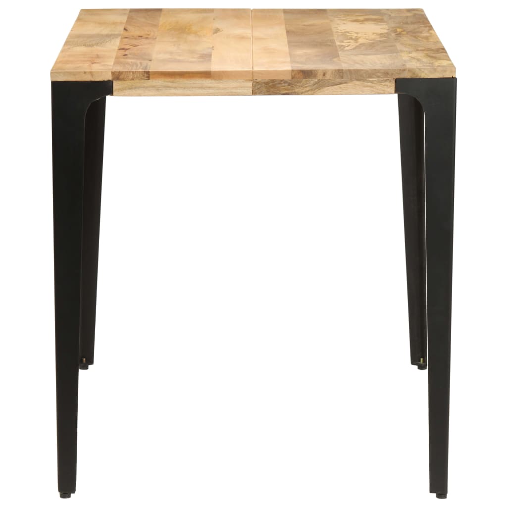 vidaXL Jedilna miza 140x70x76 cm iz trdnega mangovega lesa