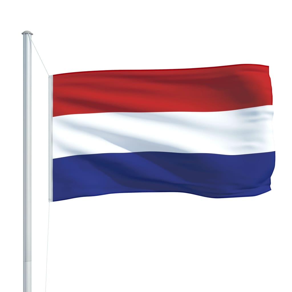 vidaXL Nizozemska zastava 90x150 cm