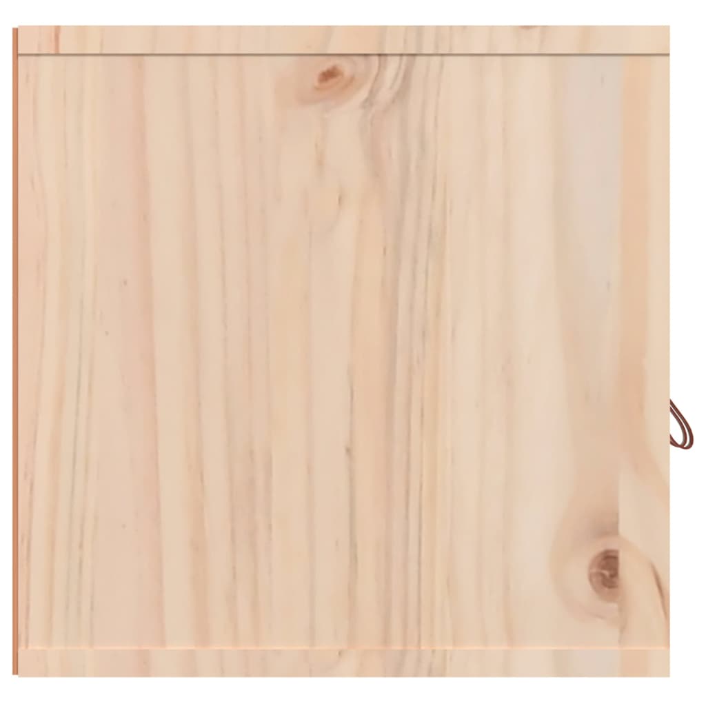 vidaXL Stenska omarica 2 kosa 80x30x30 cm trdna borovina