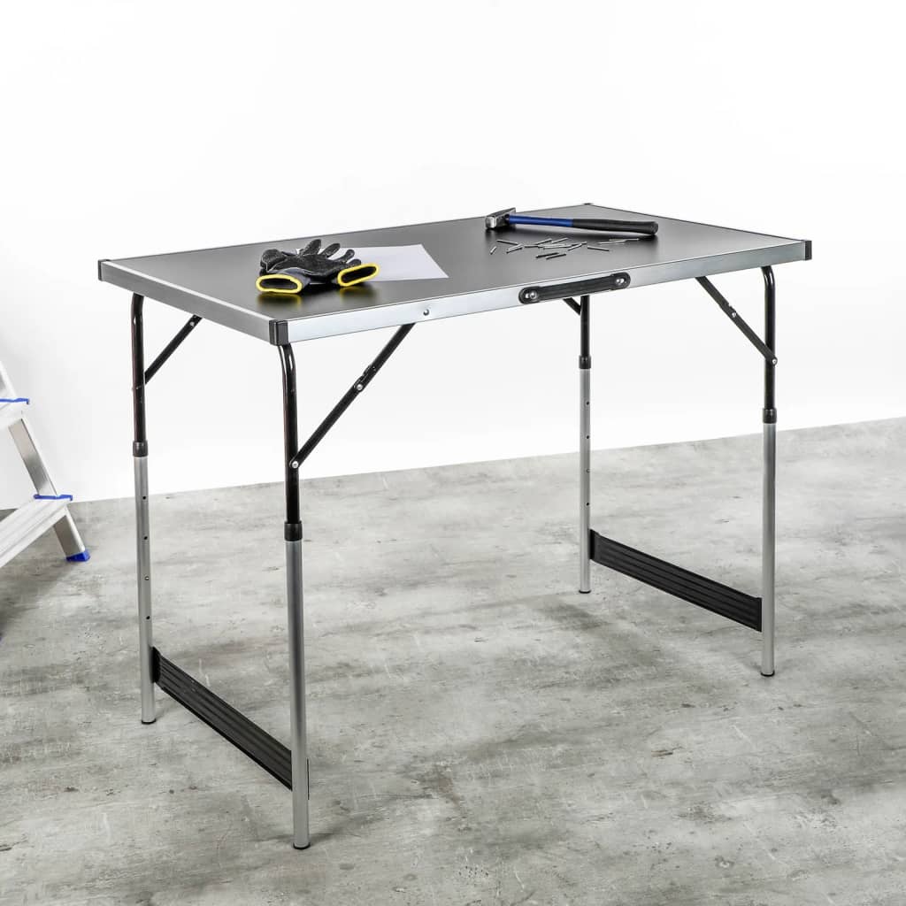 HI Zložljiva miza 100x60x94 cm aluminij