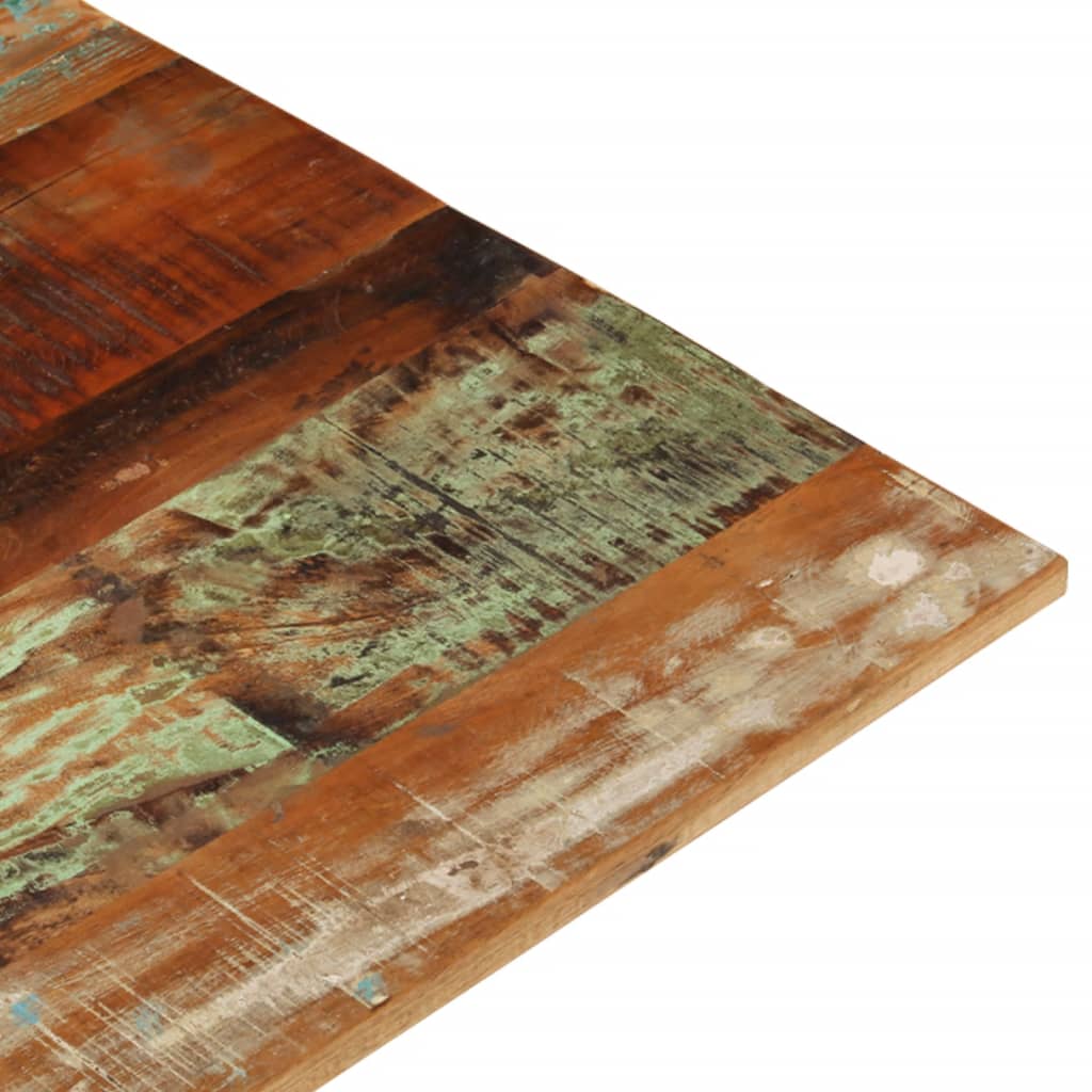 vidaXL Pravokotna mizna plošča 70x80 cm 15-16 mm trden predelan les