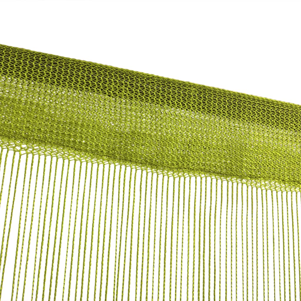 vidaXL Zavese iz nitk 2 kosa 100x250 cm zelene barve