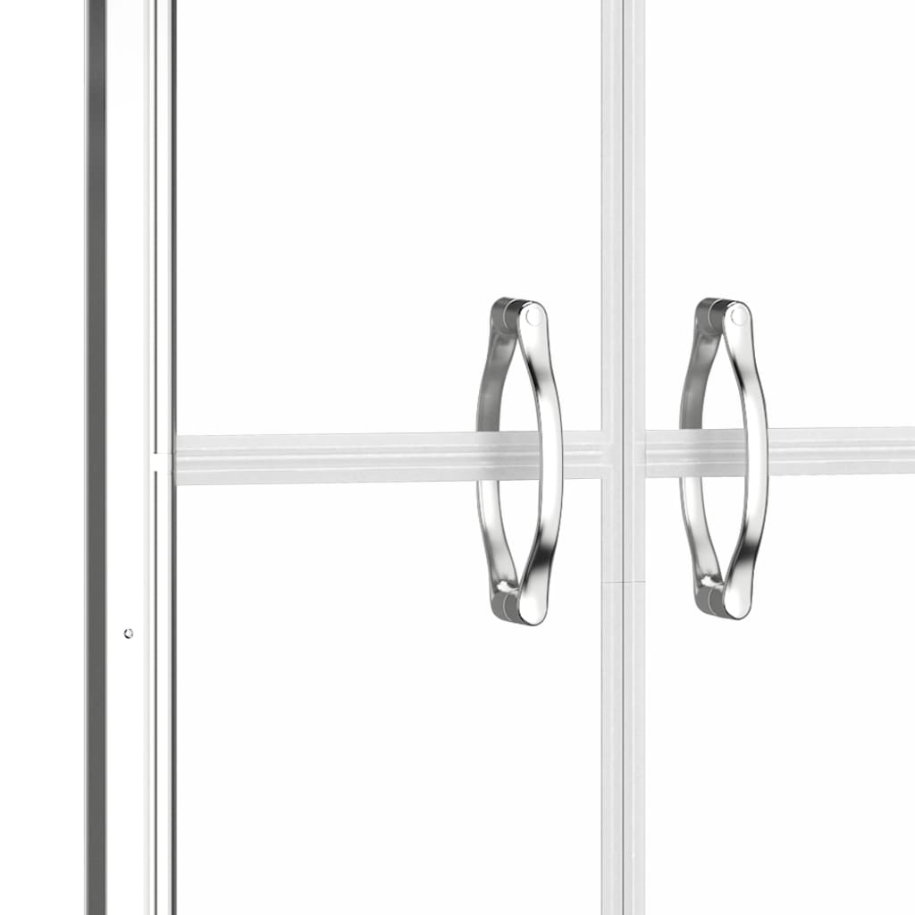 vidaXL Vrata za tuš prozorna ESG 76x190 cm