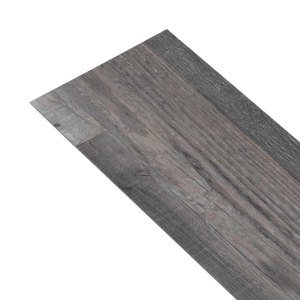 vidaXL Nesamolepilne PVC talne plošče 5,26 m² 2 mm industrijski les