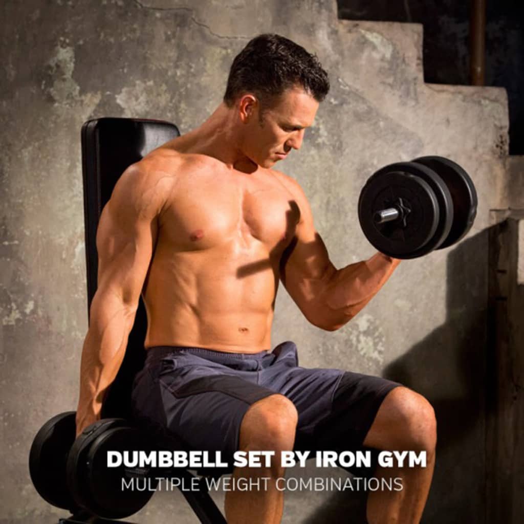 Iron Gym Komplet nastavljivih uteži 15 kg IRG031
