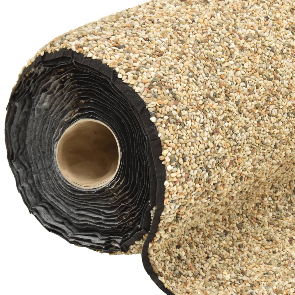 vidaXL Kamnita podloga naravni pesek 250x100 cm