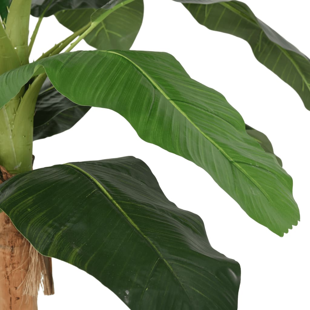vidaXL Umetni bananovec 9 listov 120 cm zelen