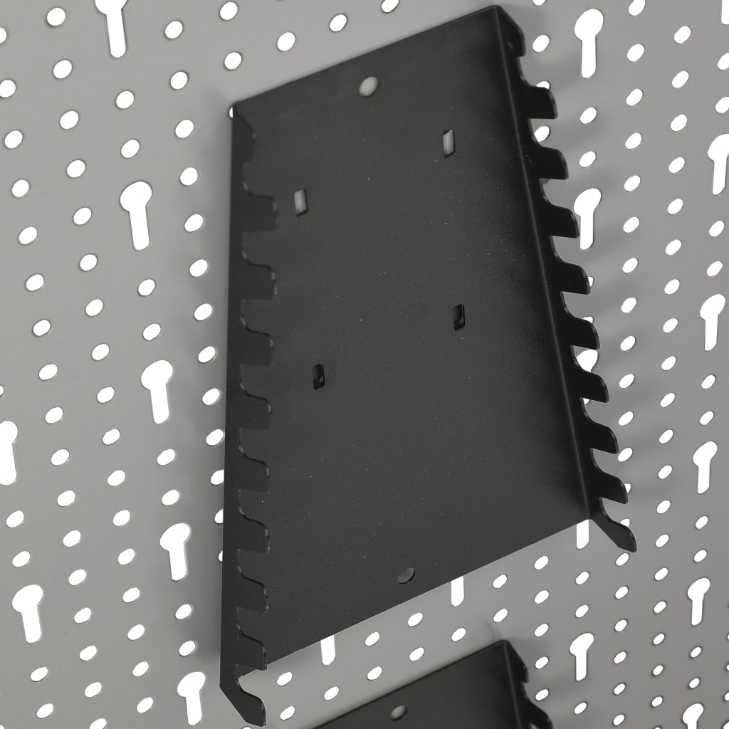 vidaXL Stenske plošče za obešanje orodja 3 kosi 40x58 cm jeklo
