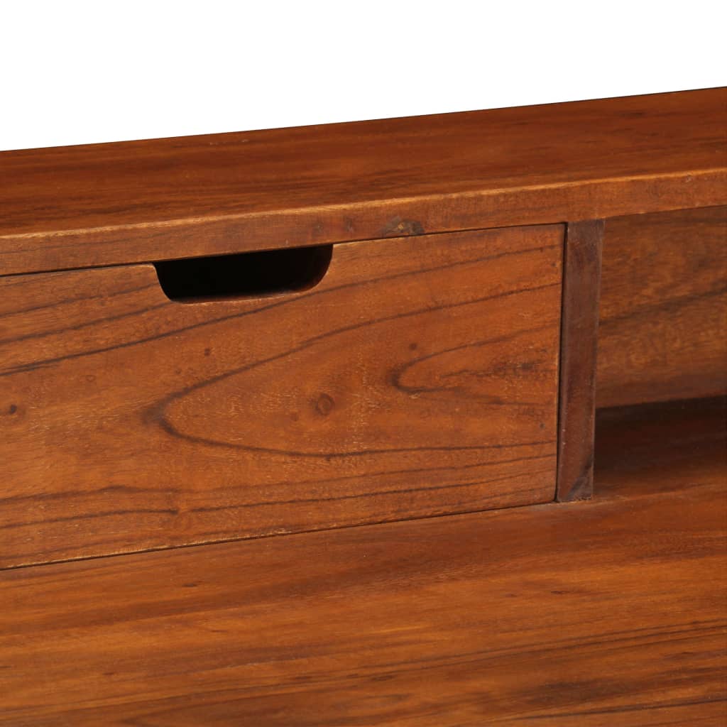 vidaXL Pisalna miza 110x50x90 cm trden akacijev les