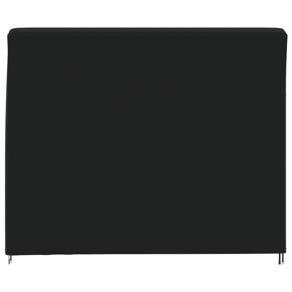 vidaXL Pokrivalo za vrtno pohištvo črno 220x135x170 cm 420D oxford
