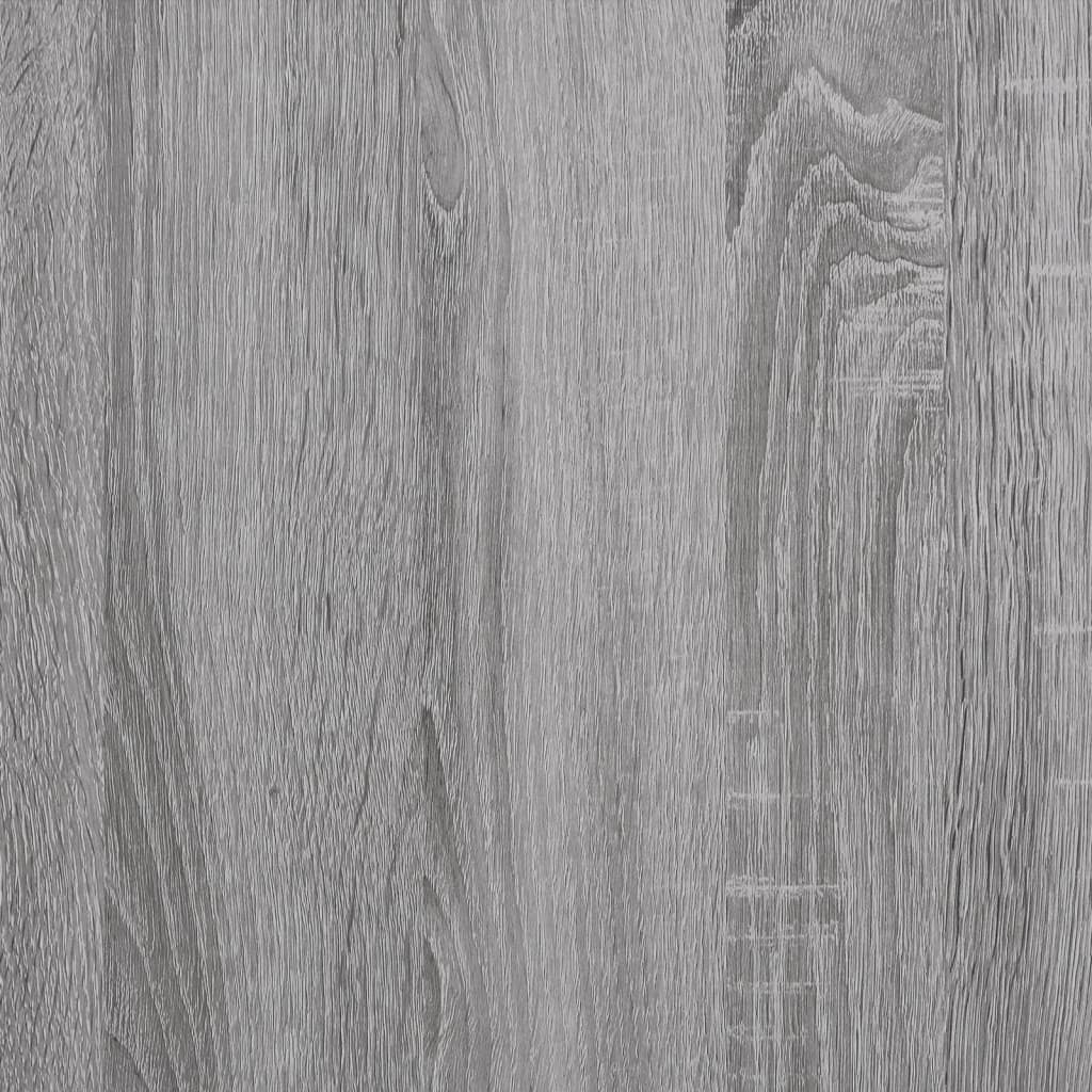 vidaXL Stranska mizica siva sonoma 35x30x60 cm inženirski les