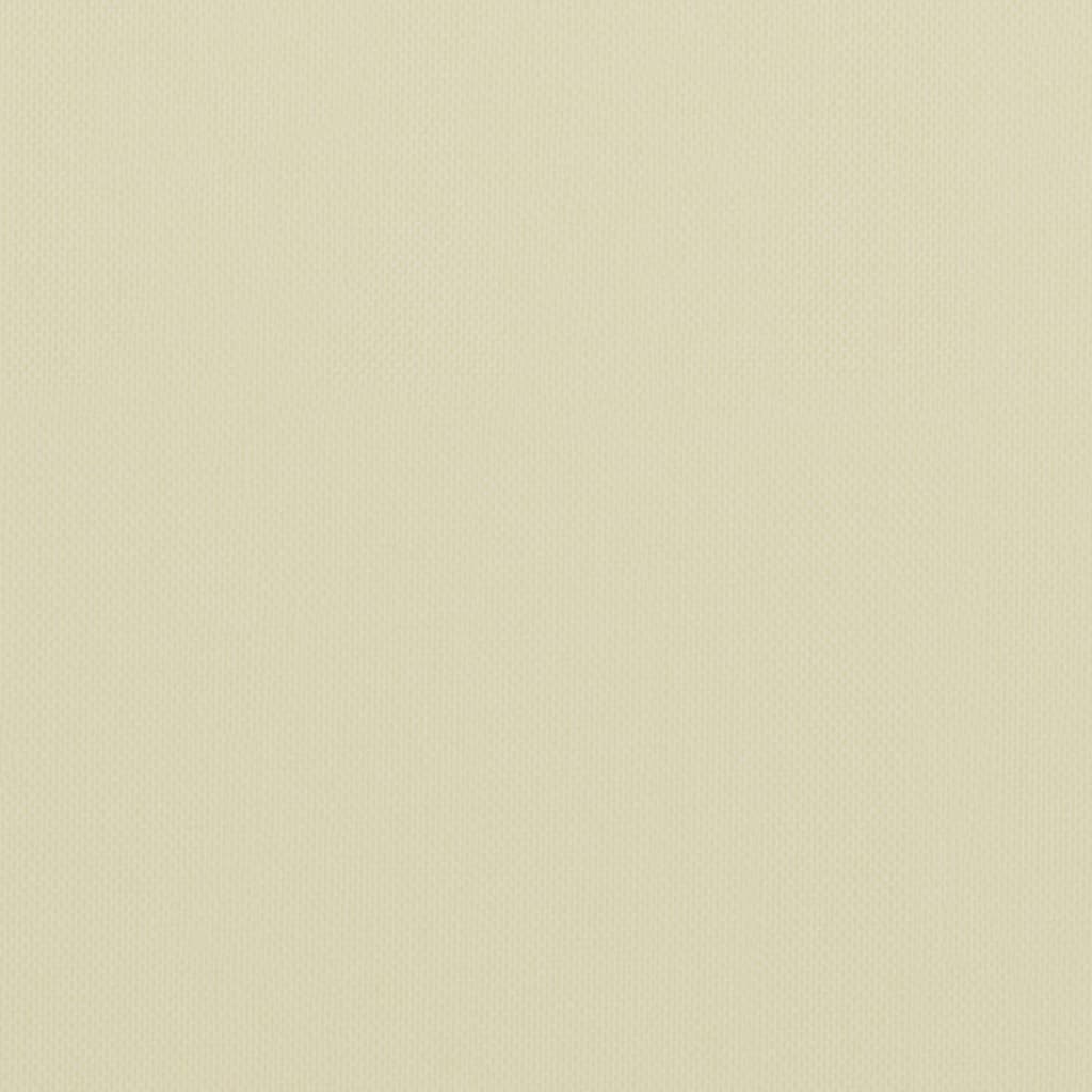 vidaXL Balkonsko platno krem 120x500 cm oksford blago