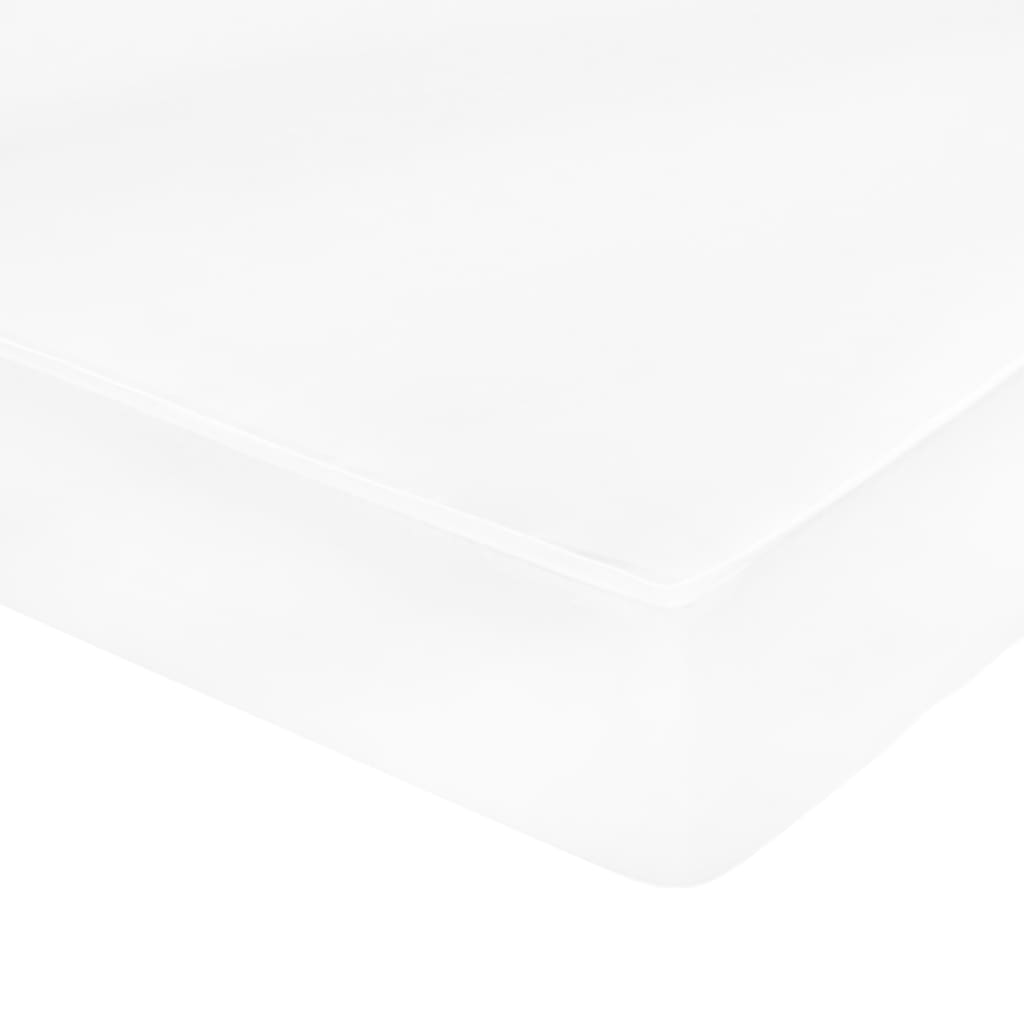 vidaXL Dnevna postelja z vzmetnico USB taupe blago 90x200 cm