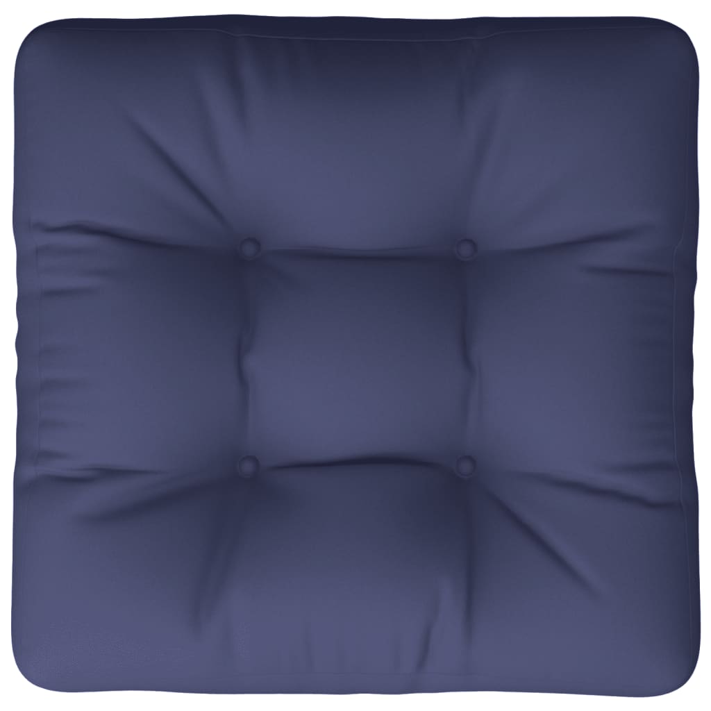 vidaXL Blazina za kavč iz palet mornarsko modra 50x50x12 cm