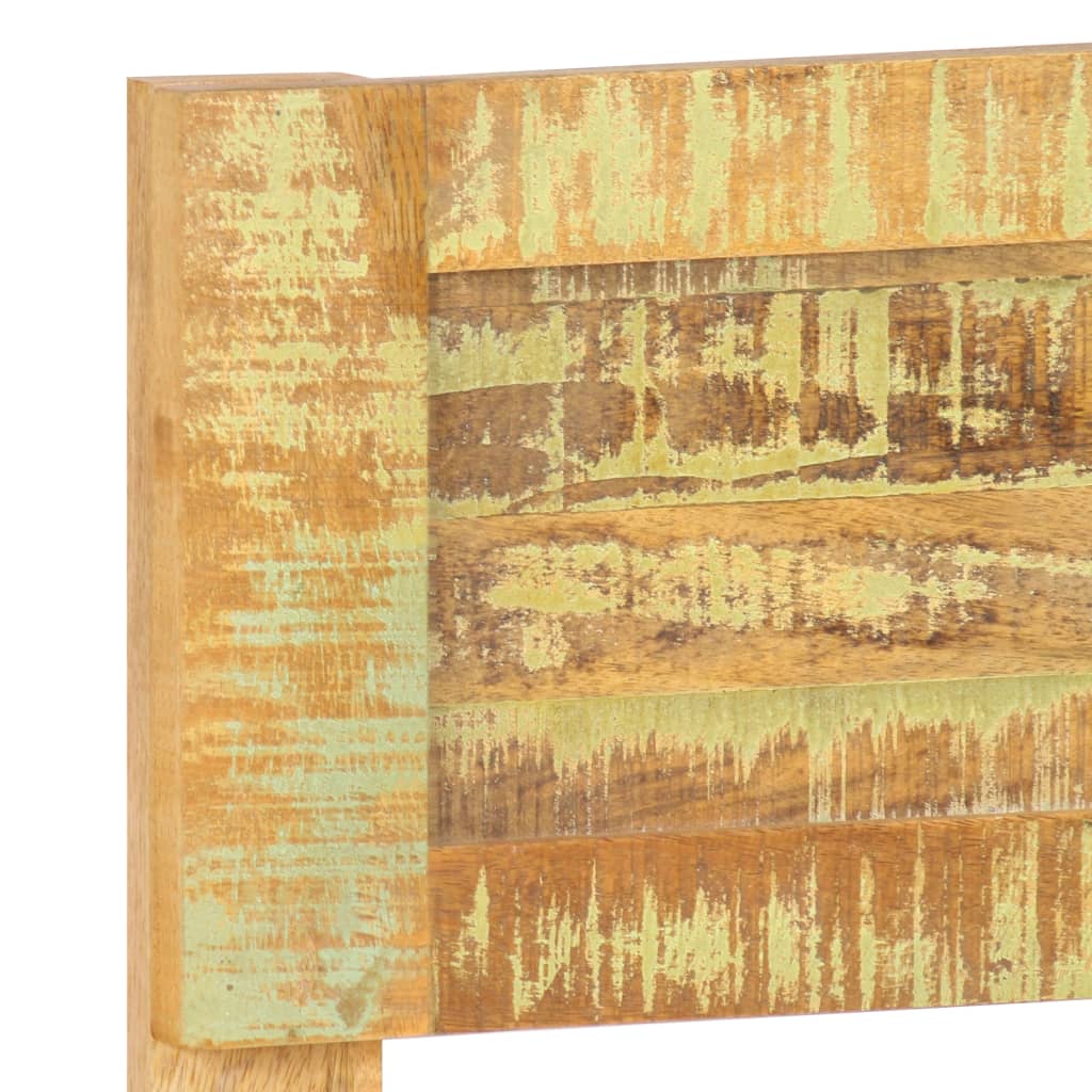 vidaXL Posteljni okvir iz trdnega predelanega lesa 160x200 cm