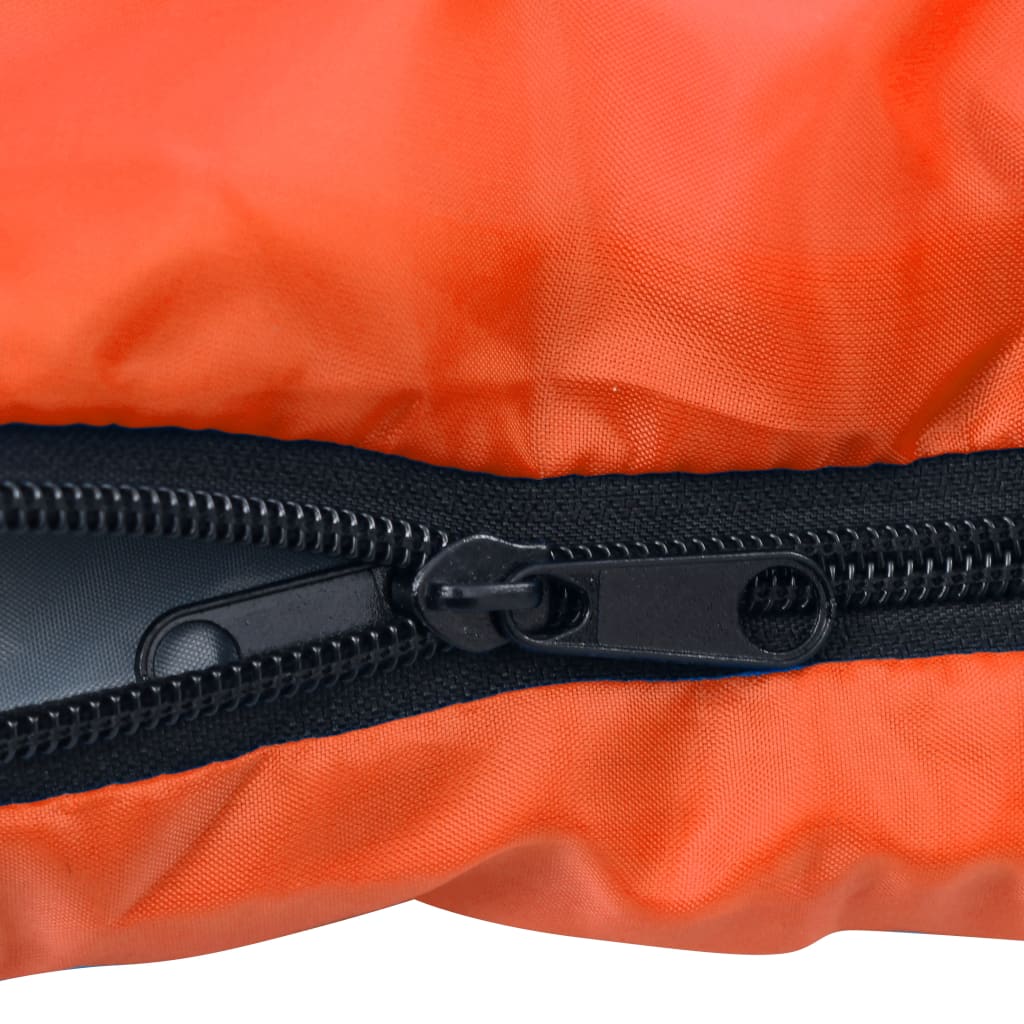 vidaXL Spalna vreča oranžna 5 ℃ 1400 g