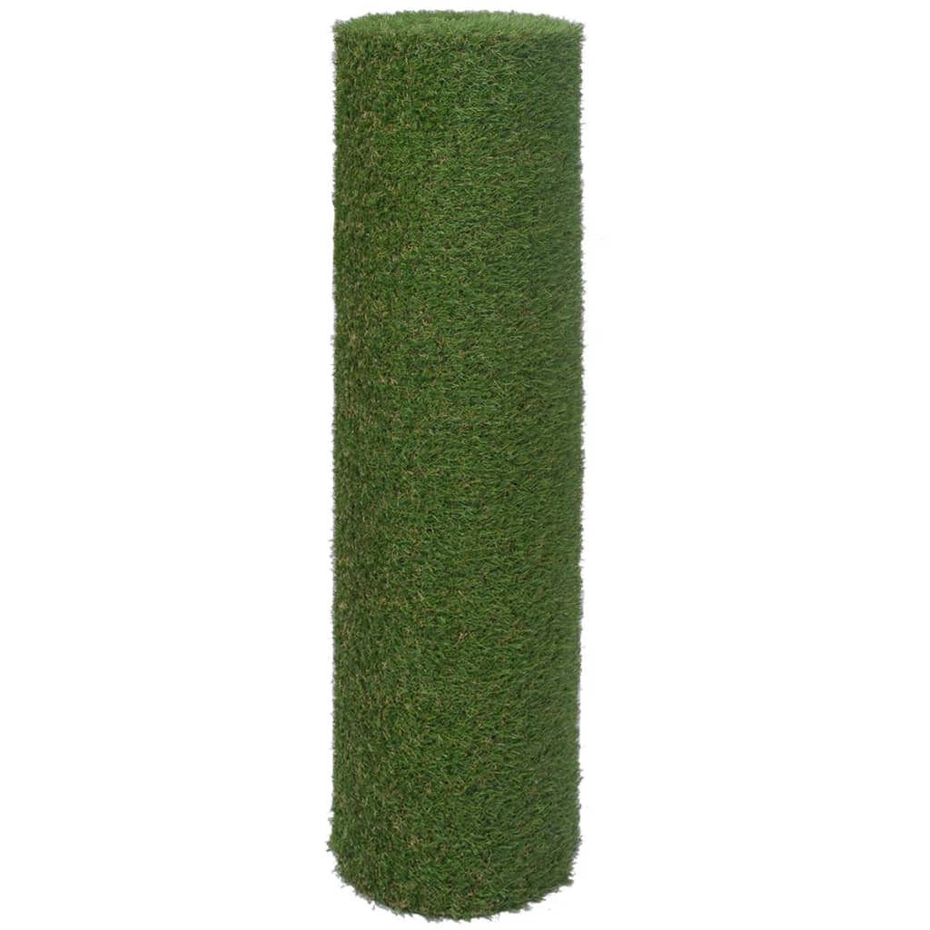 vidaXL Umetna trava 1x15 m/20 mm zelena