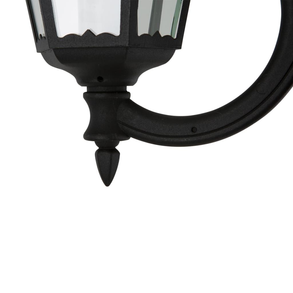 Smartwares Vrtna ulična svetilka trojna 180 W črna 220 cm CLAS5000.036