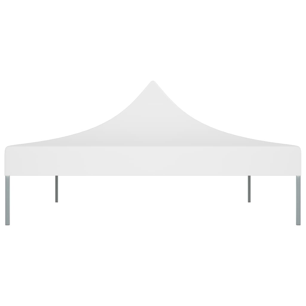 vidaXL Streha za vrtni šotor 4,5x3 m bela 270 g/m²