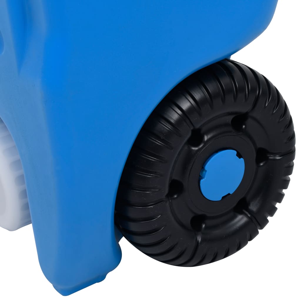 vidaXL Posoda za vodo na kolesih za kampiranje 40 L modra