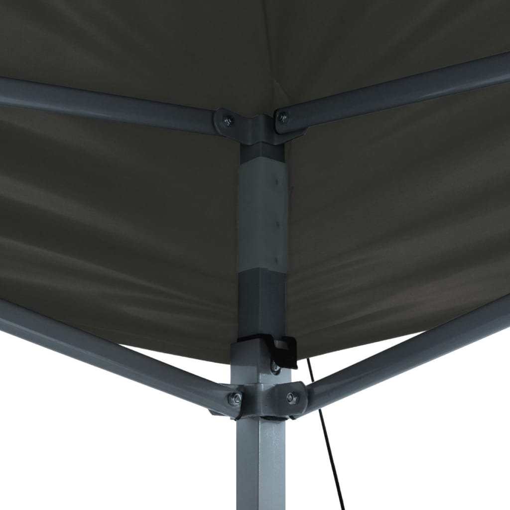vidaXL Zložljivi šotor pop-up 3x4,5 m antracitne barve