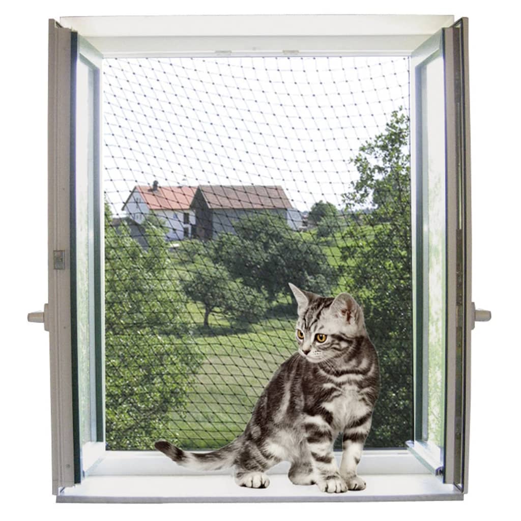 Kerbl Zaščitna mreža za mačke 4x3 m prozorna