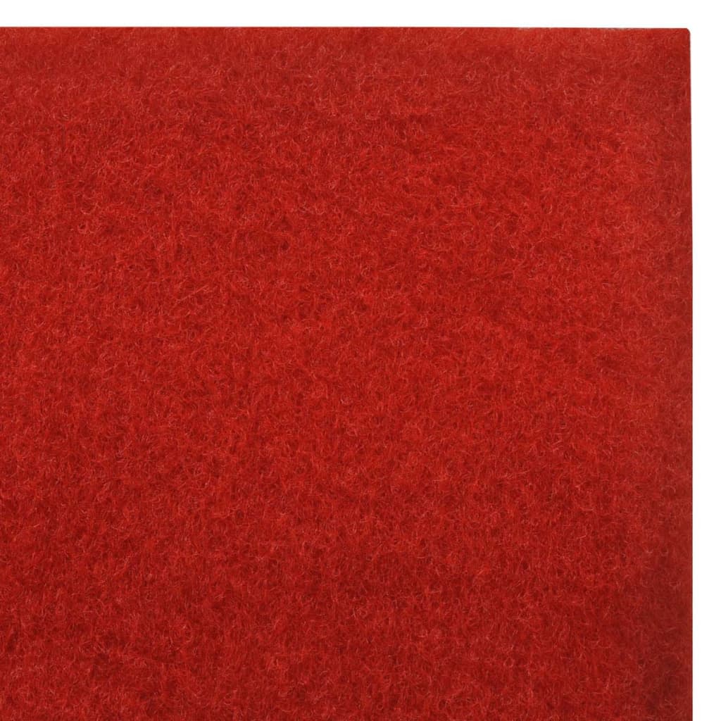 vidaXL Rdeča Preproga 1 x 20 m Izjemno Težka 400 g/m2