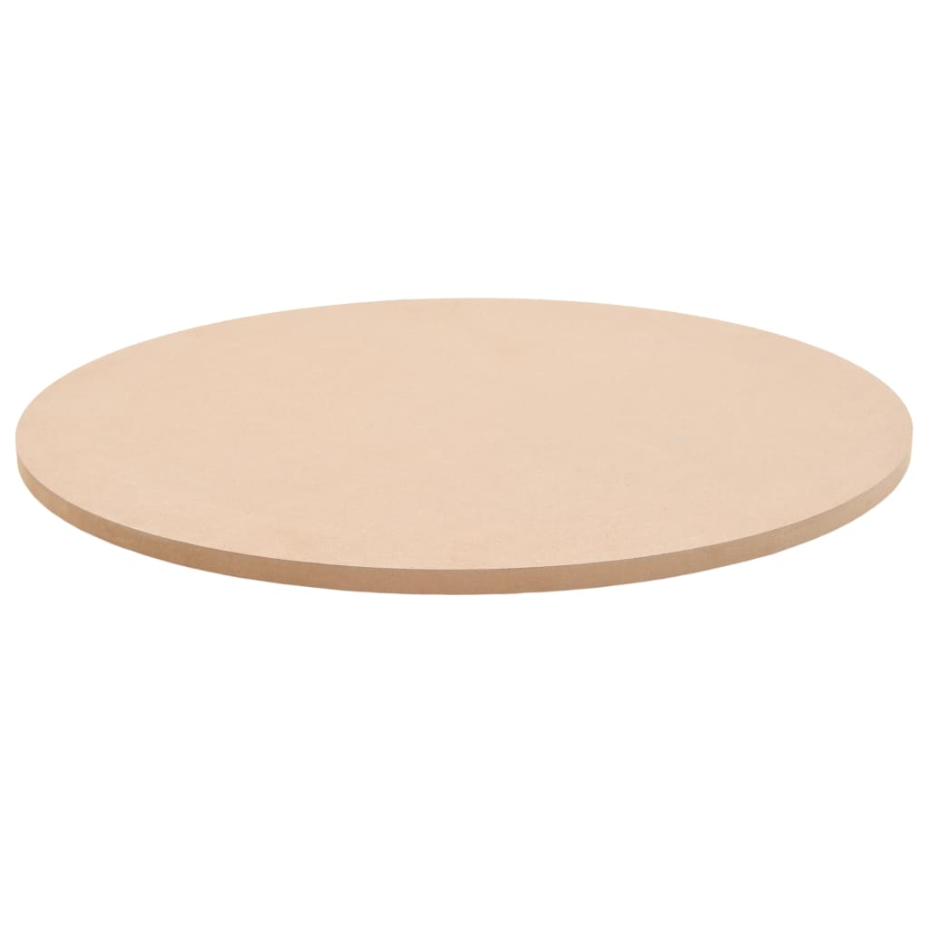 vidaXL Površina za mizo okrogla iz MDF-ja 700x18 mm
