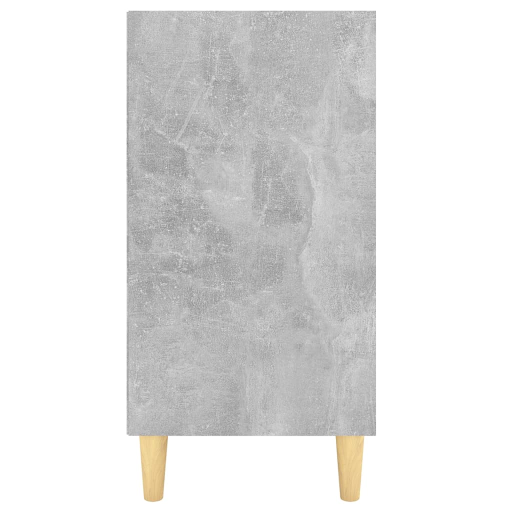 vidaXL Komoda betonsko siva 103,5x35x70 cm iverna plošča