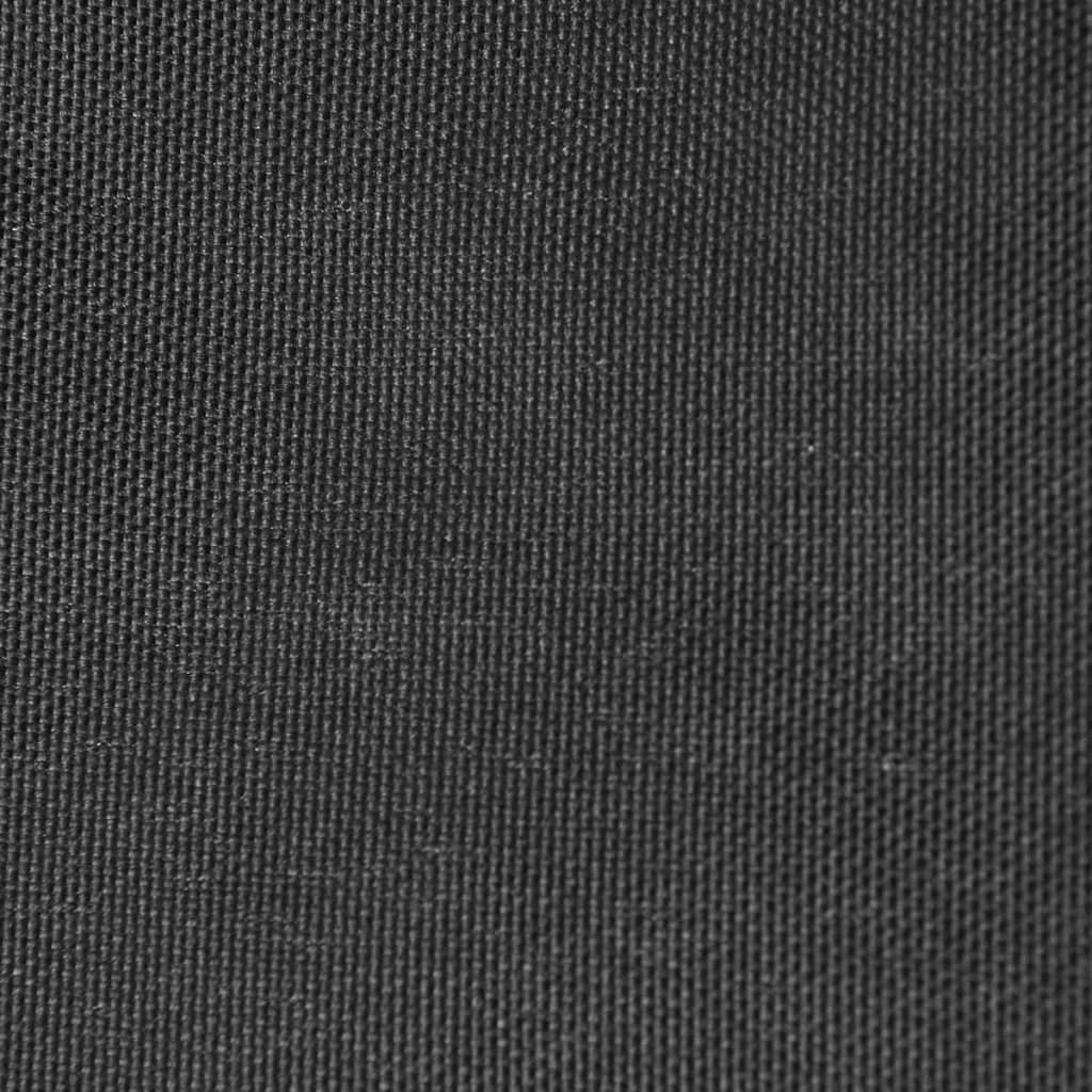 vidaXL Balkonsko Platno Oksford Tekstil 90x400 cm Antracitne Barve