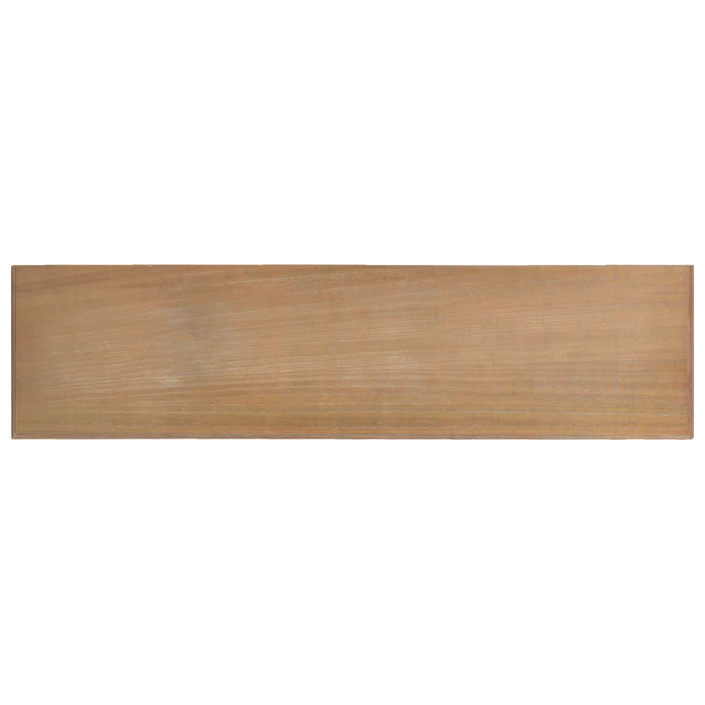vidaXL Konzolna mizica 110x30x76 cm inženirski les
