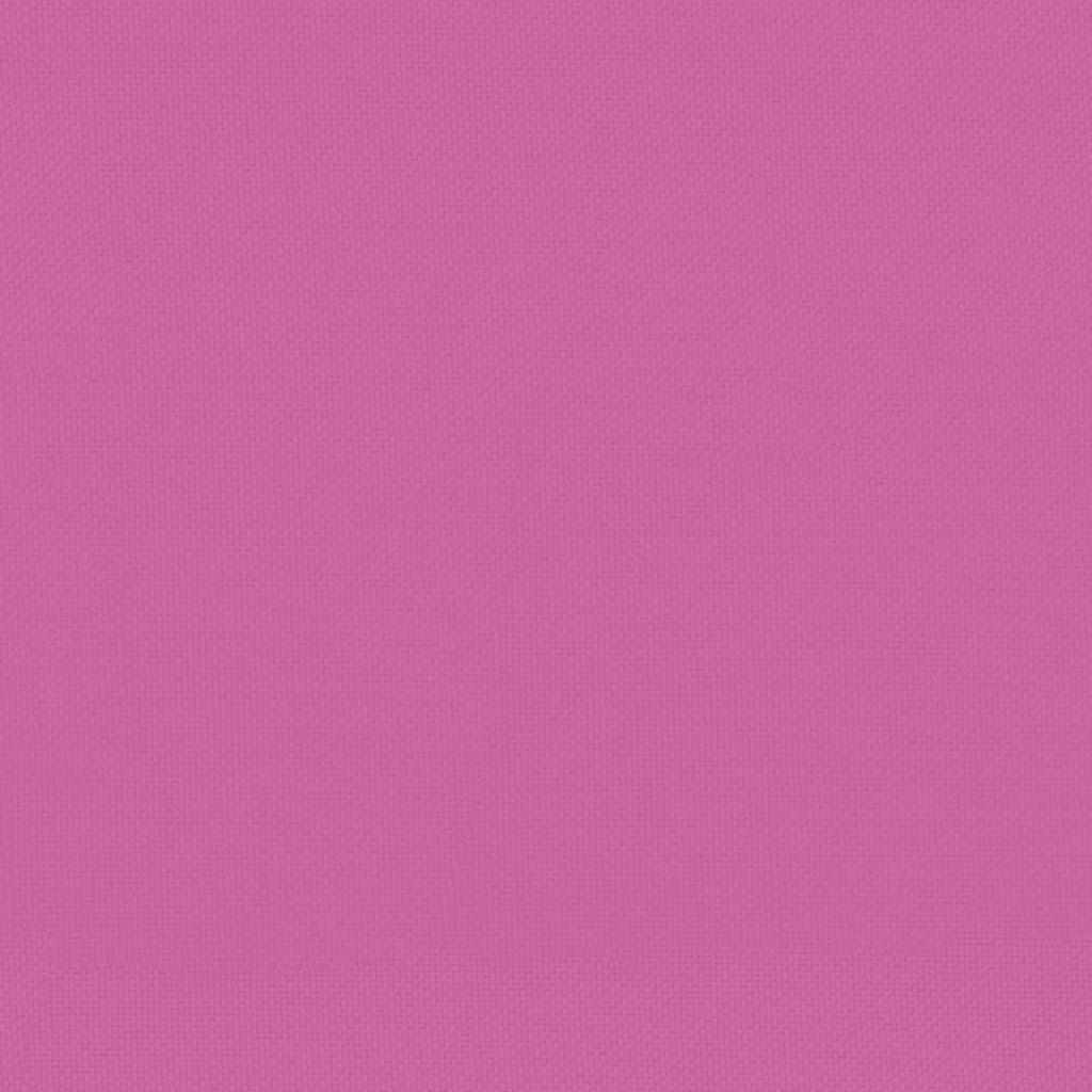 vidaXL Blazina za palete roza 58x58x10 cm oxford blago
