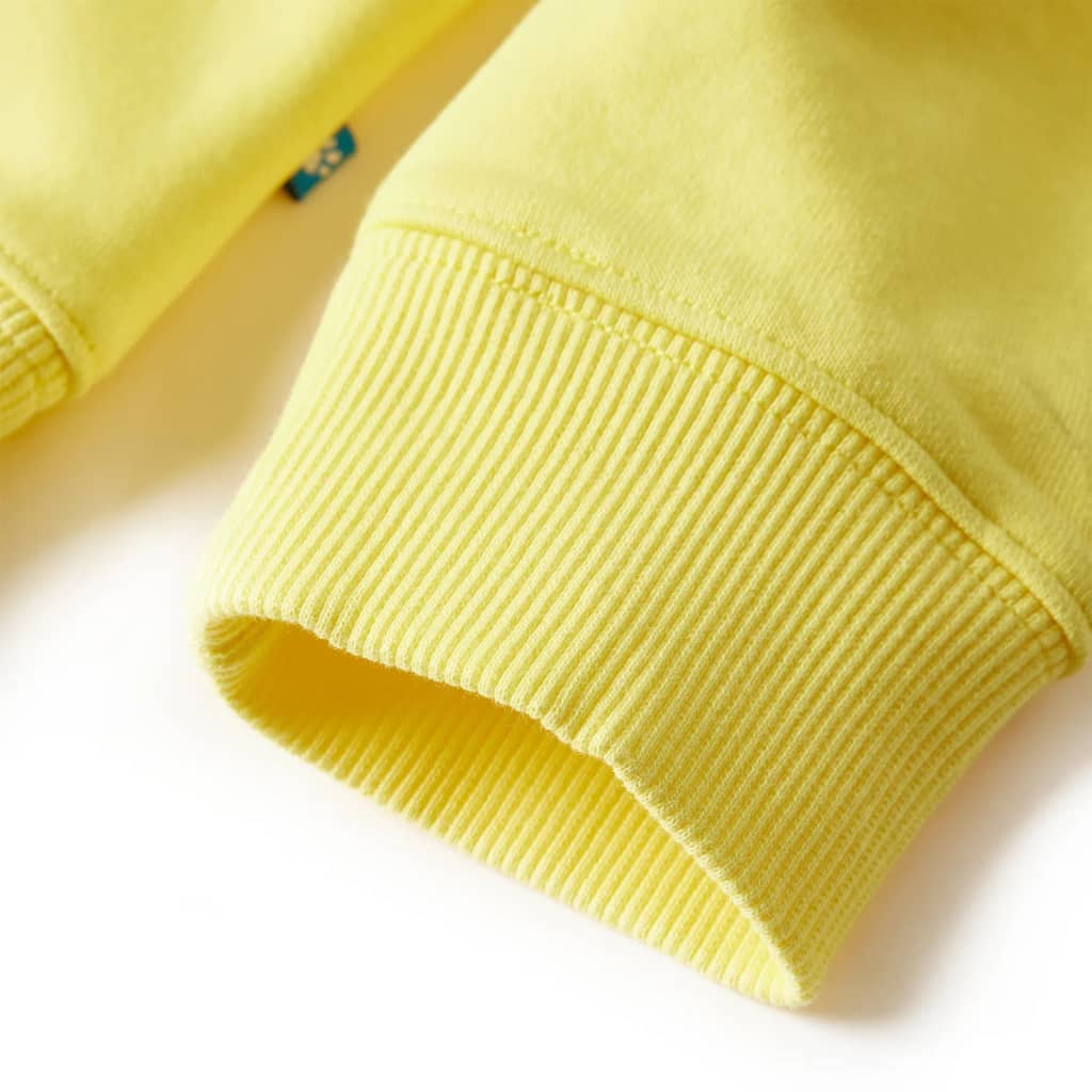 Otroški pulover svetlo rumen 92