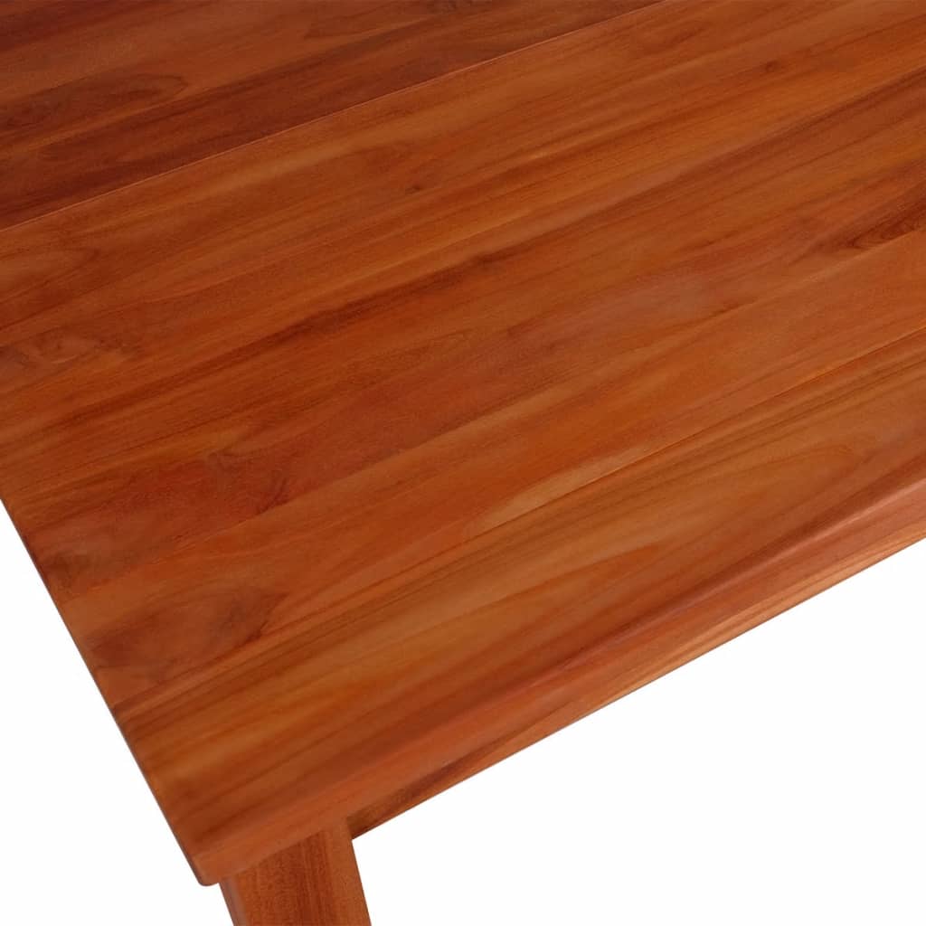 vidaXL Jedilna miza iz masivne tikovine 180x90x75 cm