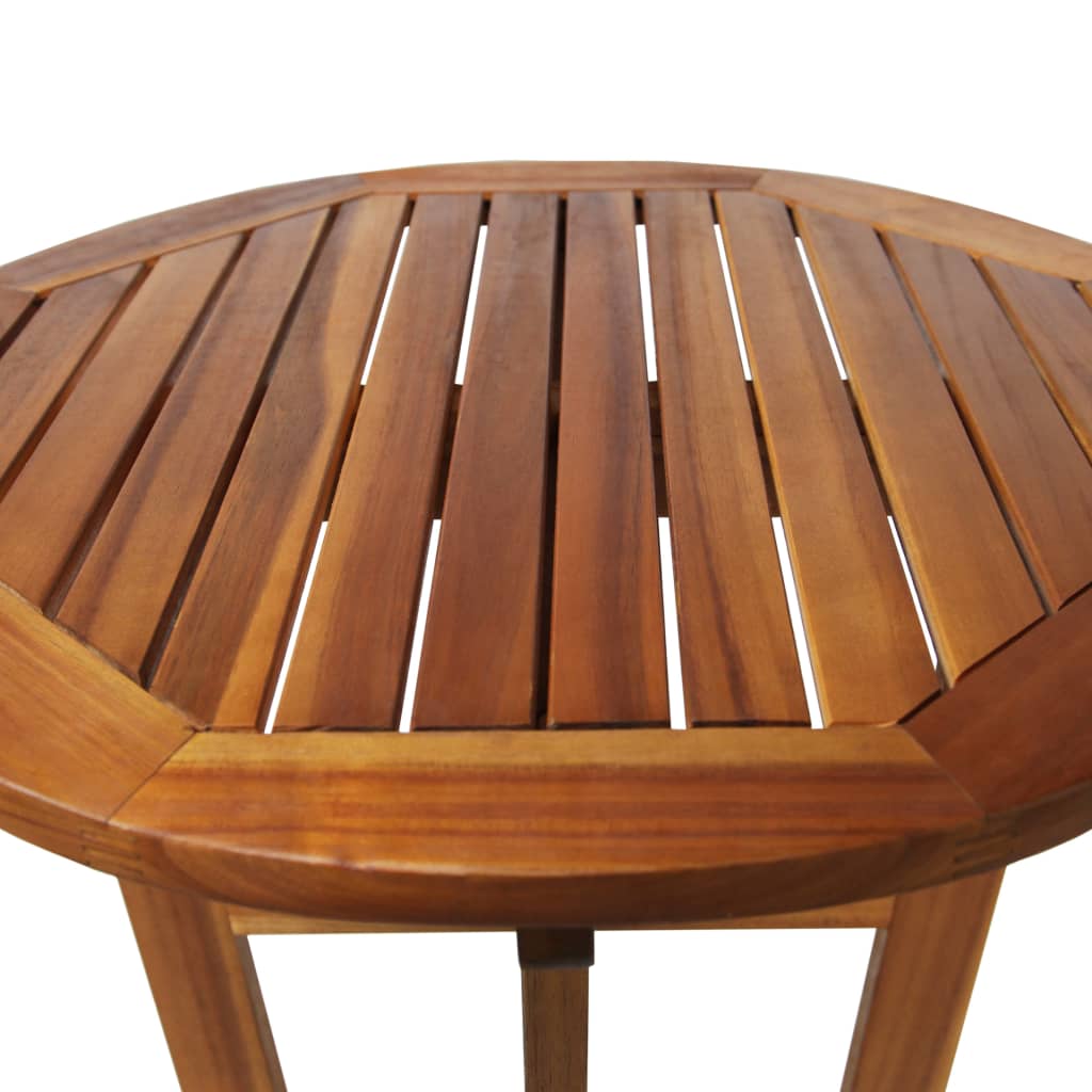 vidaXL Barska miza 60x105 cm trden akacijev les