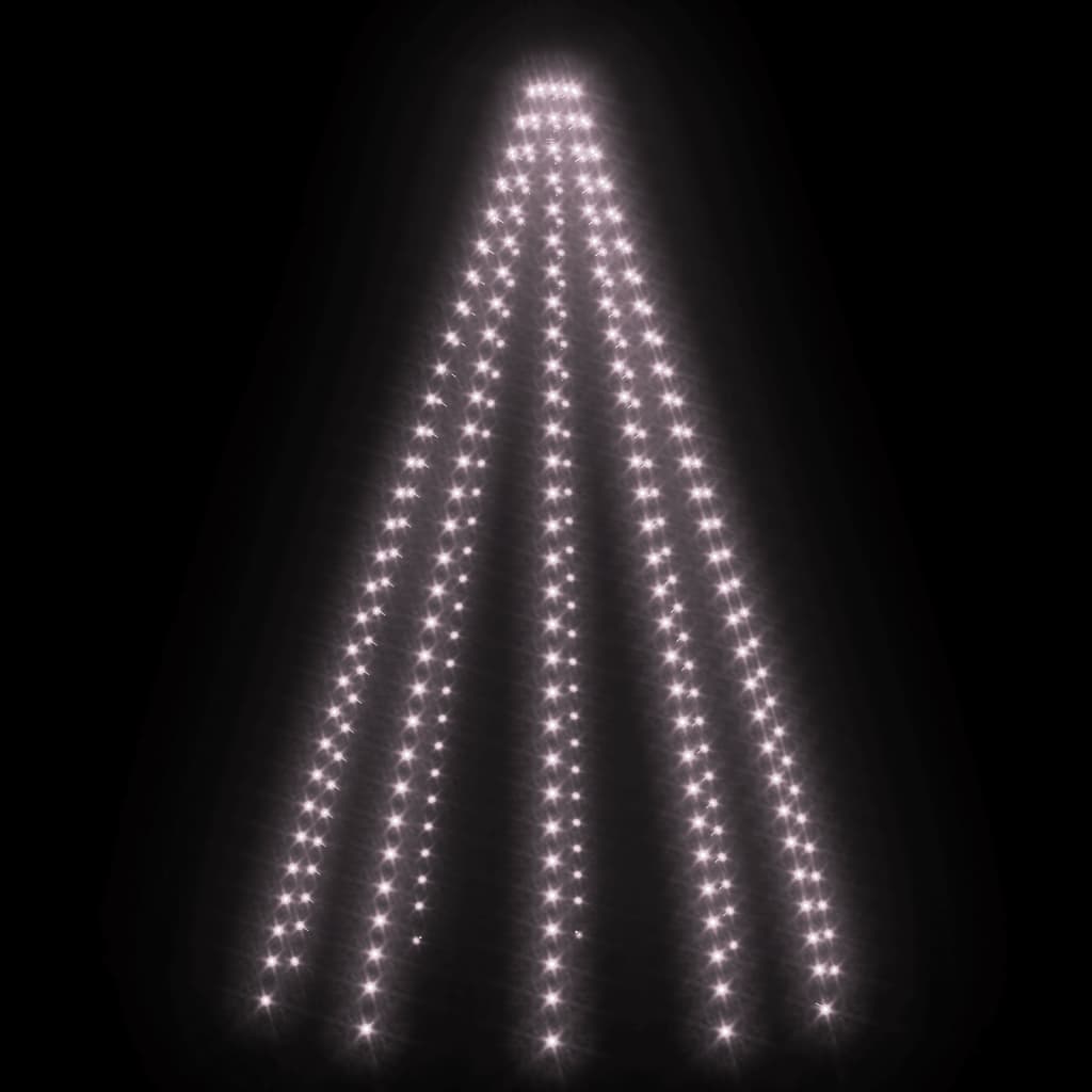 vidaXL Lučke za novoletno jelko 300 LED lučk 300 cm