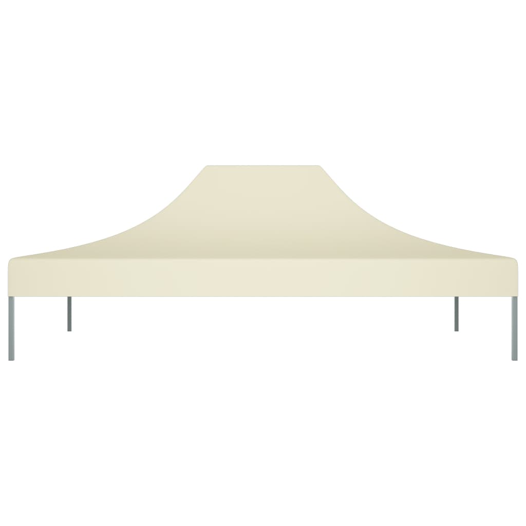 vidaXL Streha za vrtni šotor 4,5x3 m krem 270 g/m²