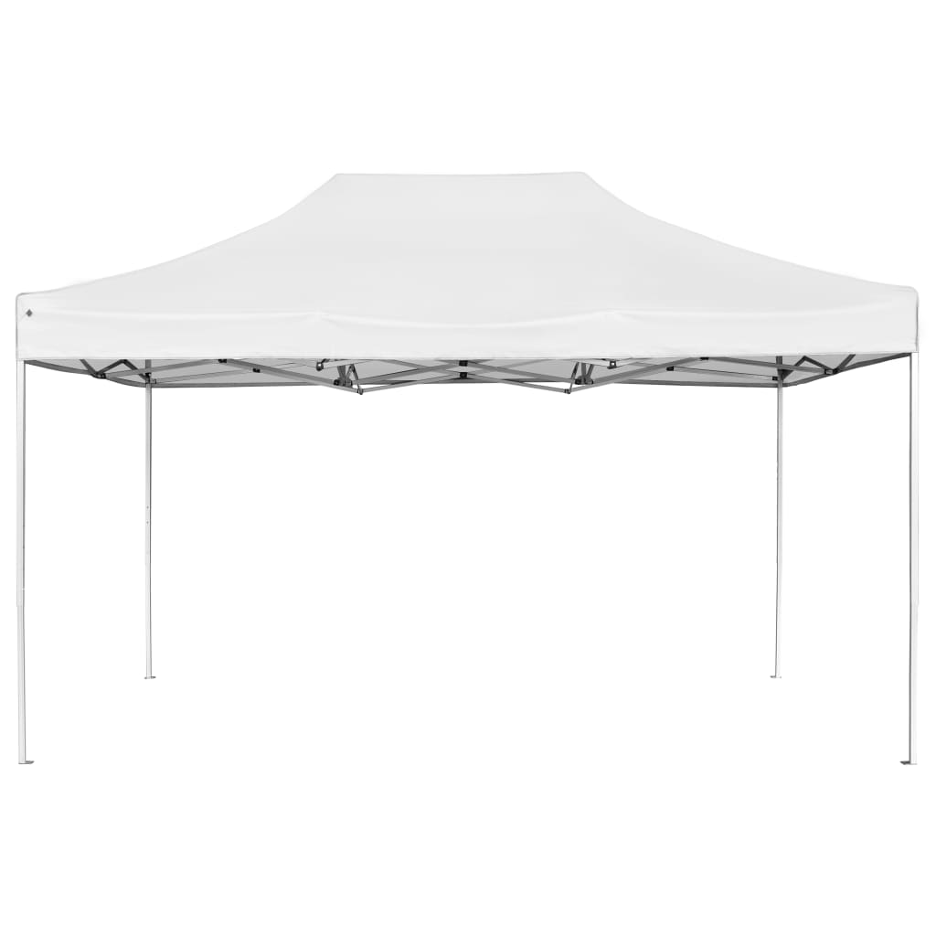 vidaXL Profesionalni šotor za zabave aluminij 4,5x3 m bel