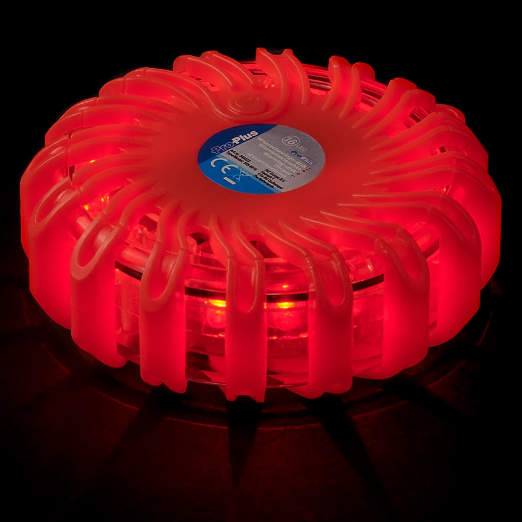 ProPlus Opozorilni disk 16 LED oranžni 540322