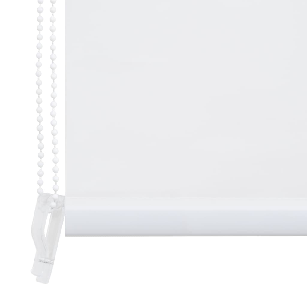 vidaXL Rolo zavesa za prho 140x240 cm bela