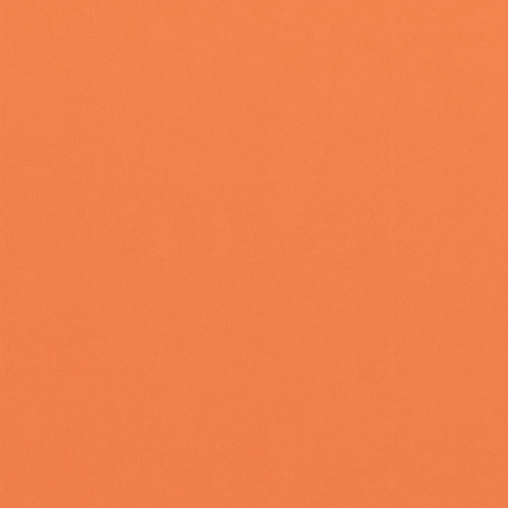 vidaXL Balkonsko platno oranžno 120x600 cm oksford blago