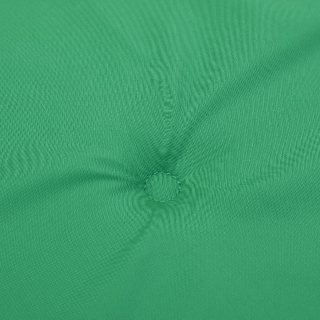 vidaXL Blazina za vrtno klop zelena 100x50x3 cm oxford tkanina
