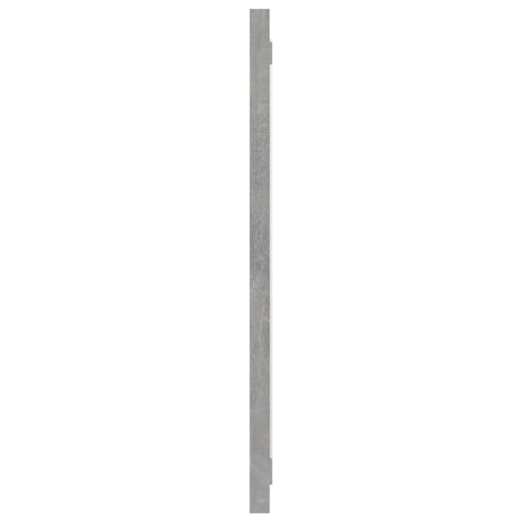 vidaXL Komplet kopalniškega pohištva betonsko sive barve iverna plošča