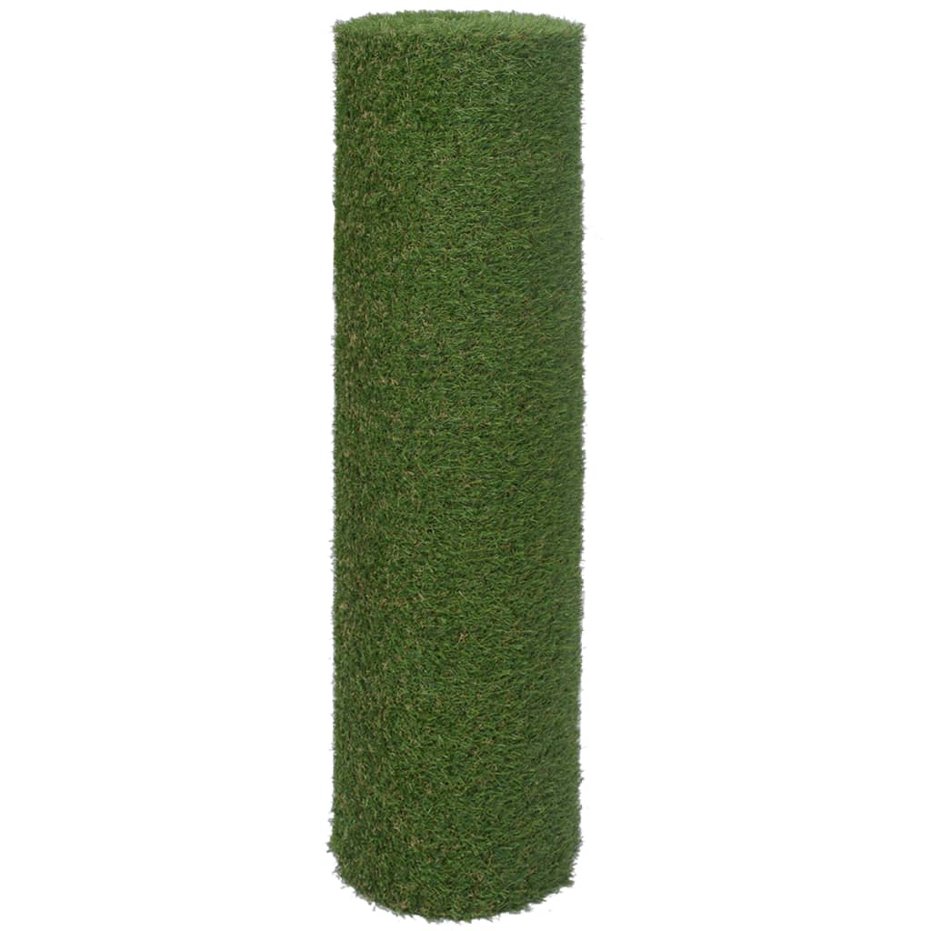 vidaXL Umetna trava 1,33x5 m/20 mm zelena
