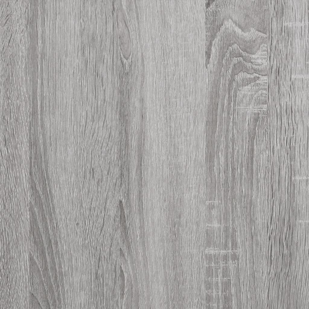 vidaXL Nočna omarica siva sonoma 40x35x70 cm inženirski les
