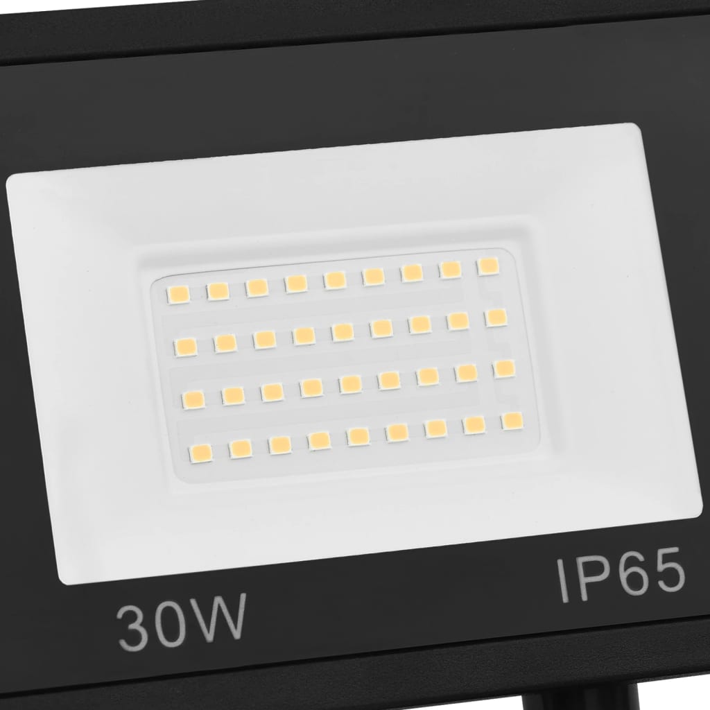 vidaXL LED reflektor s senzorjem 30 W hladno bel