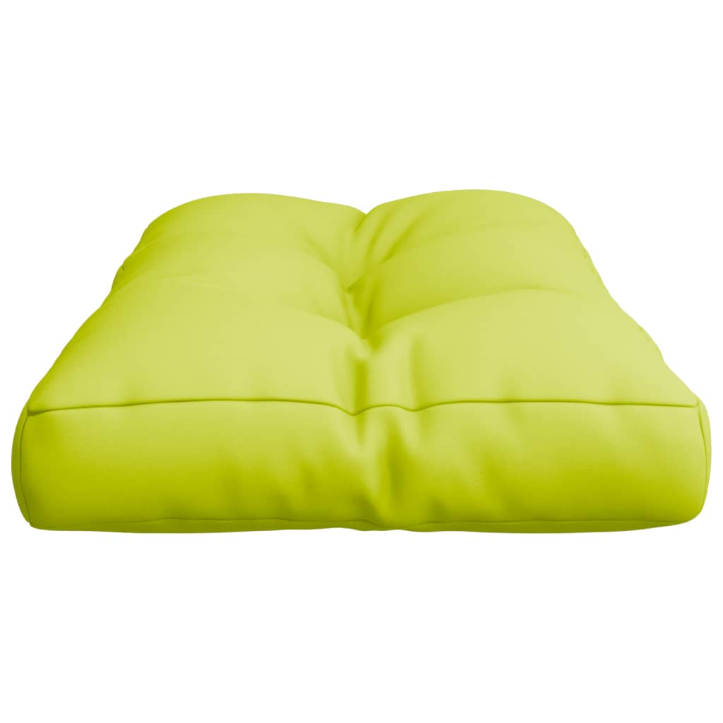 vidaXL Blazina za kavč iz palet svetlo zelena 70x40x12 cm